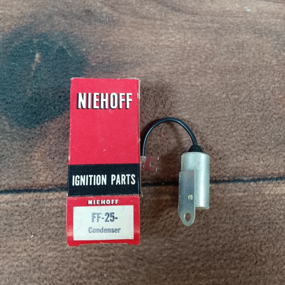 NIEHOFF Ignition Condenser Capacitor FF-25- Prevents Arcing New Old Stock - Picture 1 of 5